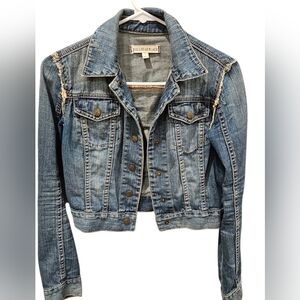 Bullhead Black Jean Jacket Sm.